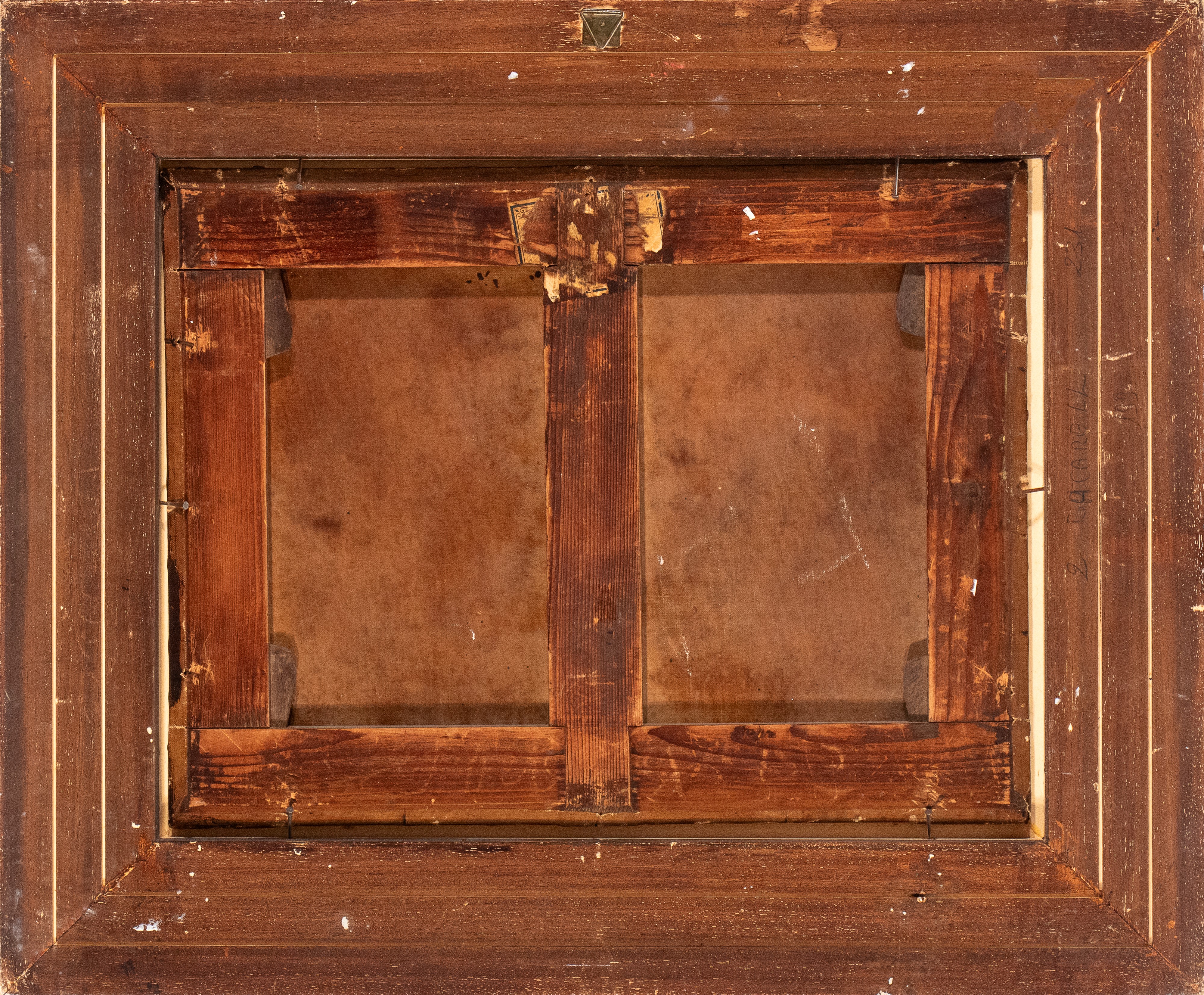 a) Adamo ed Eva; b) Caino e Abele. Coppia di dipinti