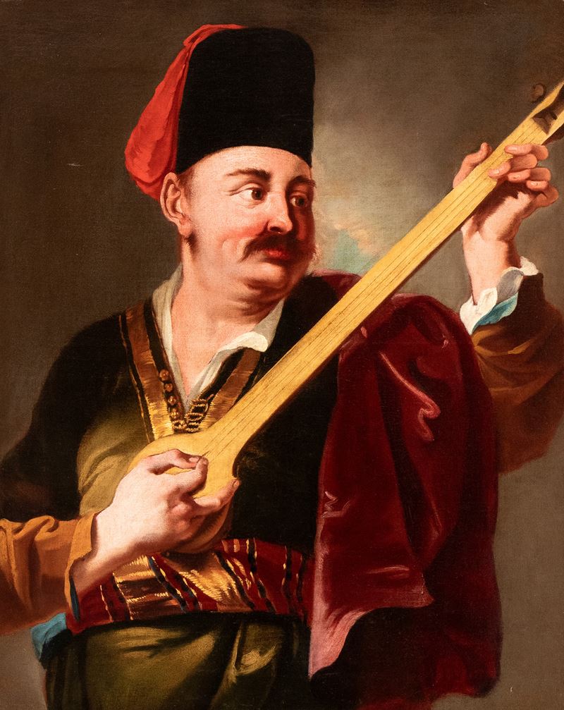 Soldato con strumento musicale