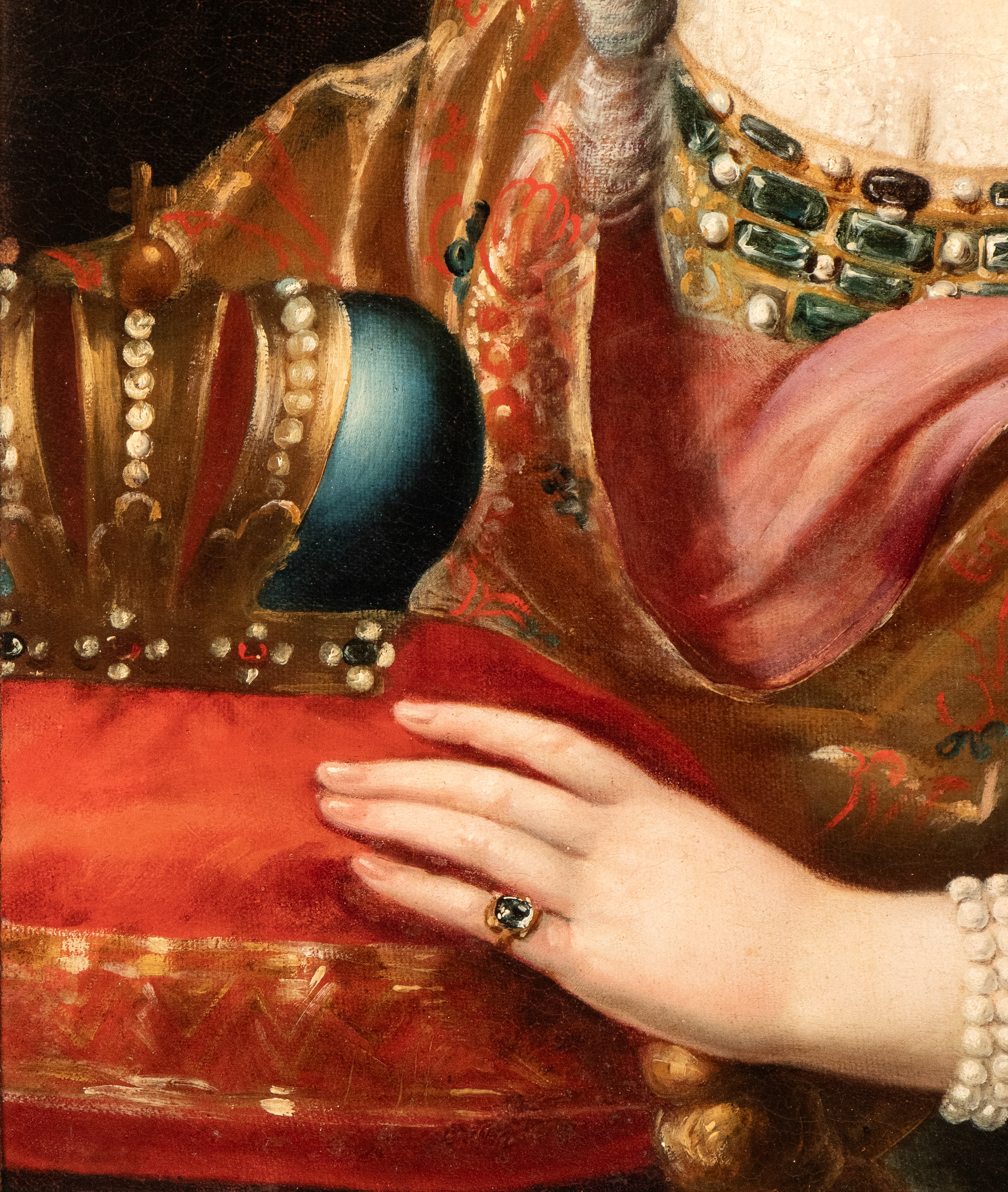 Ritratto di Elisabetta Cristina di Brunswick-Wolfenbüttel, imperatrice del Sacro Romano Impero