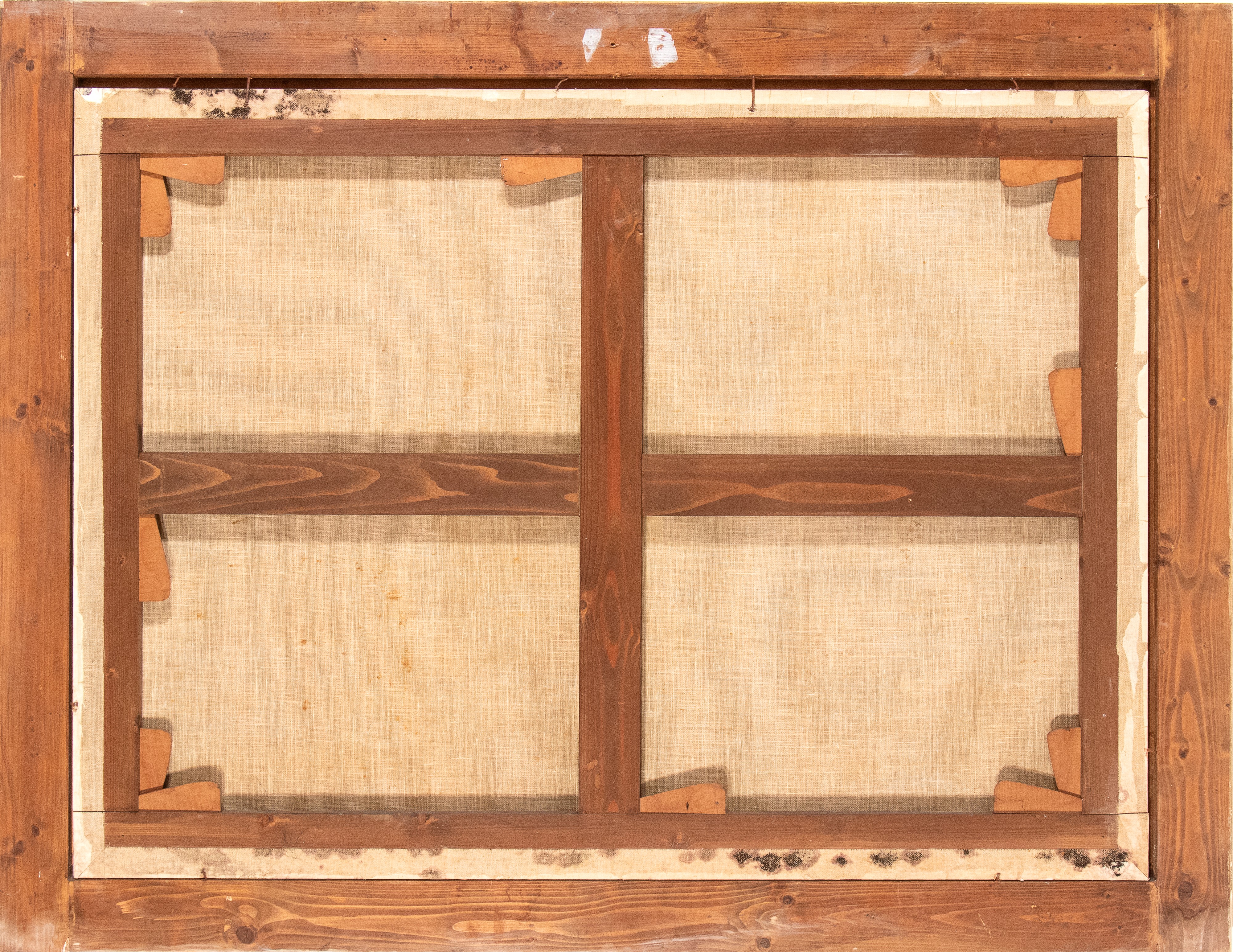 Scontro di cavalieri ai piedi di una torre diroccata