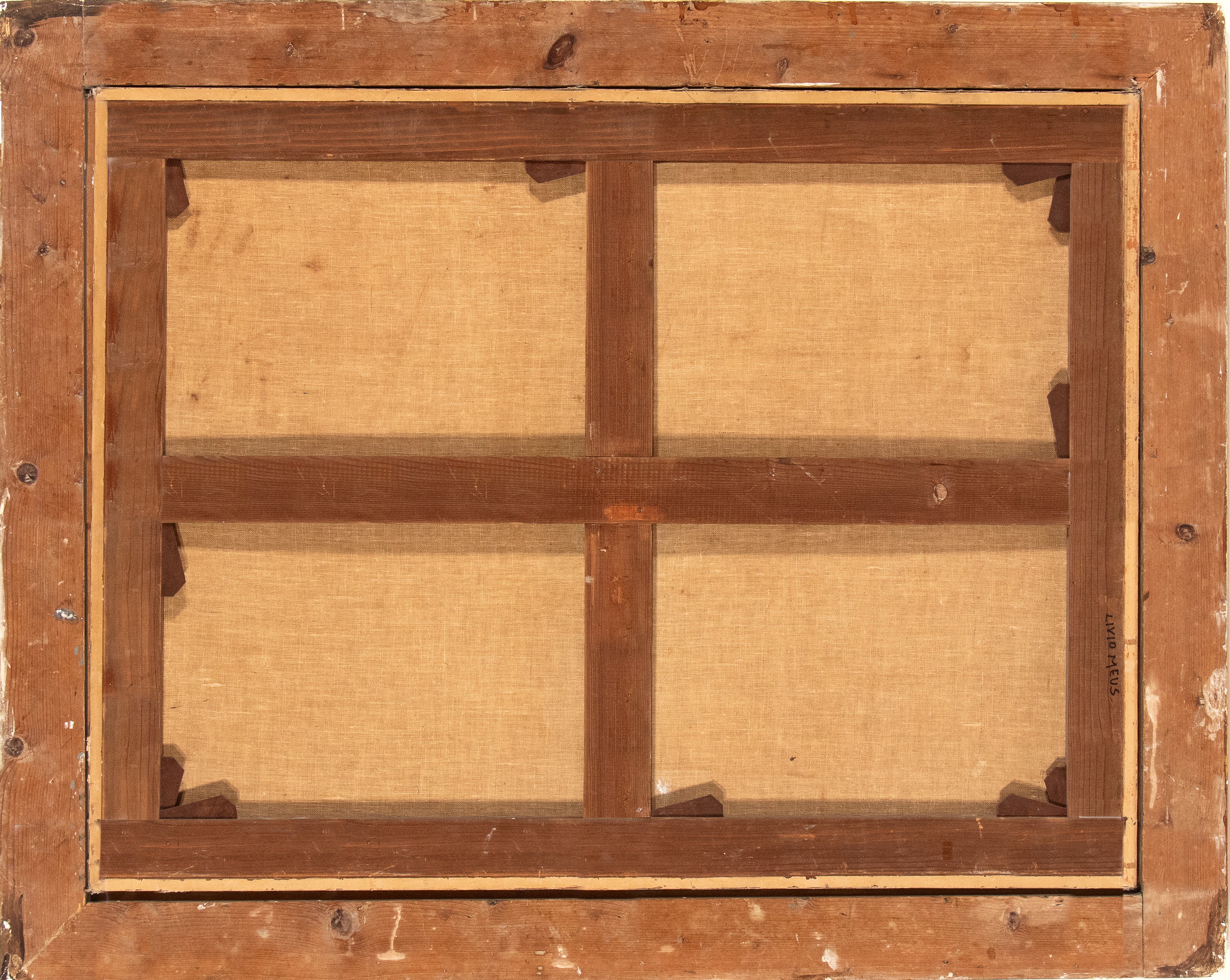 Scena mitologica in un paesaggio all'imbrunire