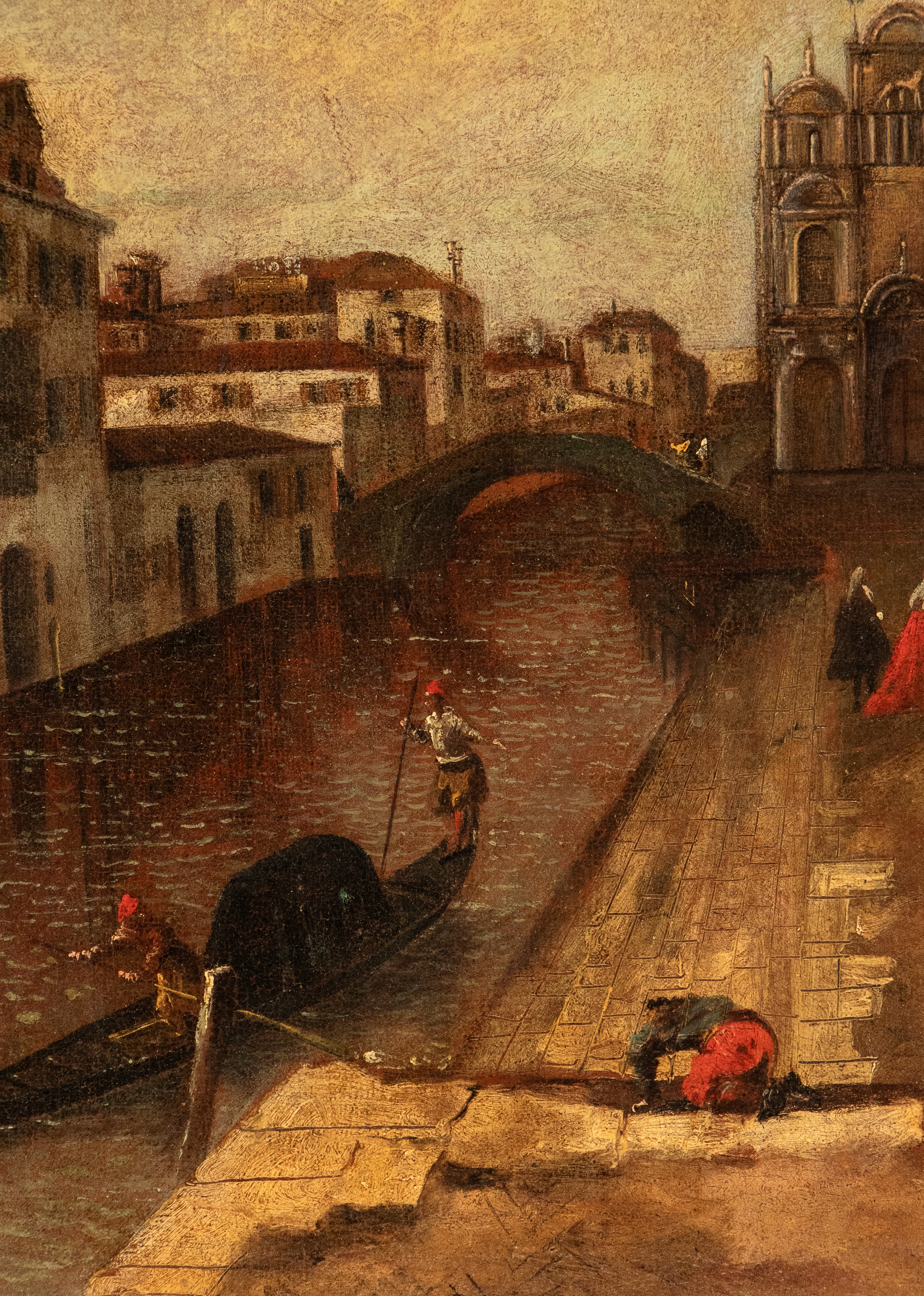 Veduta di Campo Santi Giovanni e Paolo a Venezia