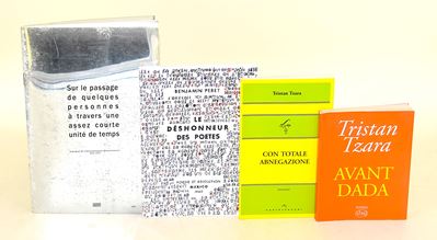 Tzara, Tristan / Peret, Benjamin, Quadrilogia di testi critici e poetici in edizione limitata