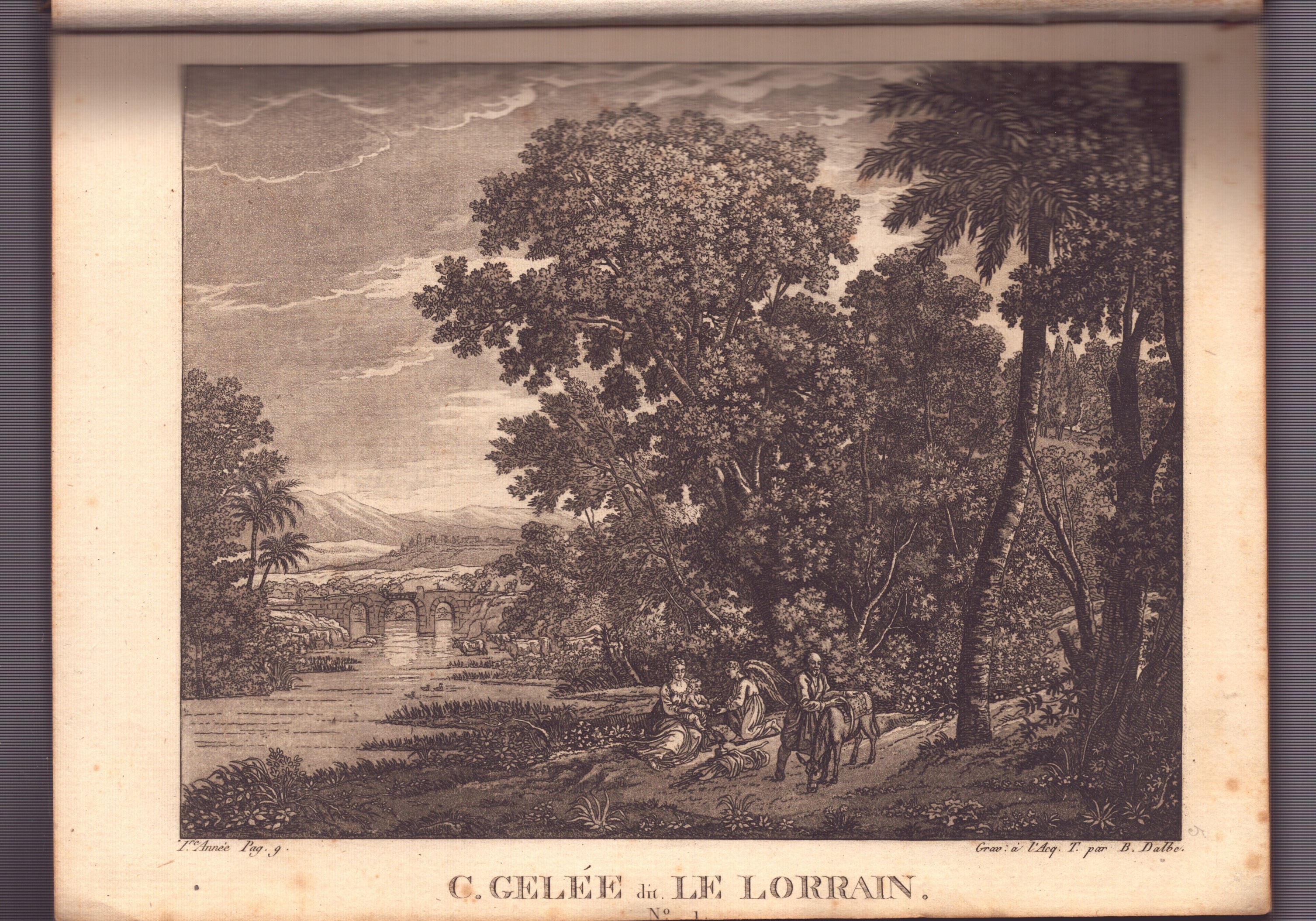 Album in 4° contenente 90 incisioni all'acquaforte di valenti incisori francesi