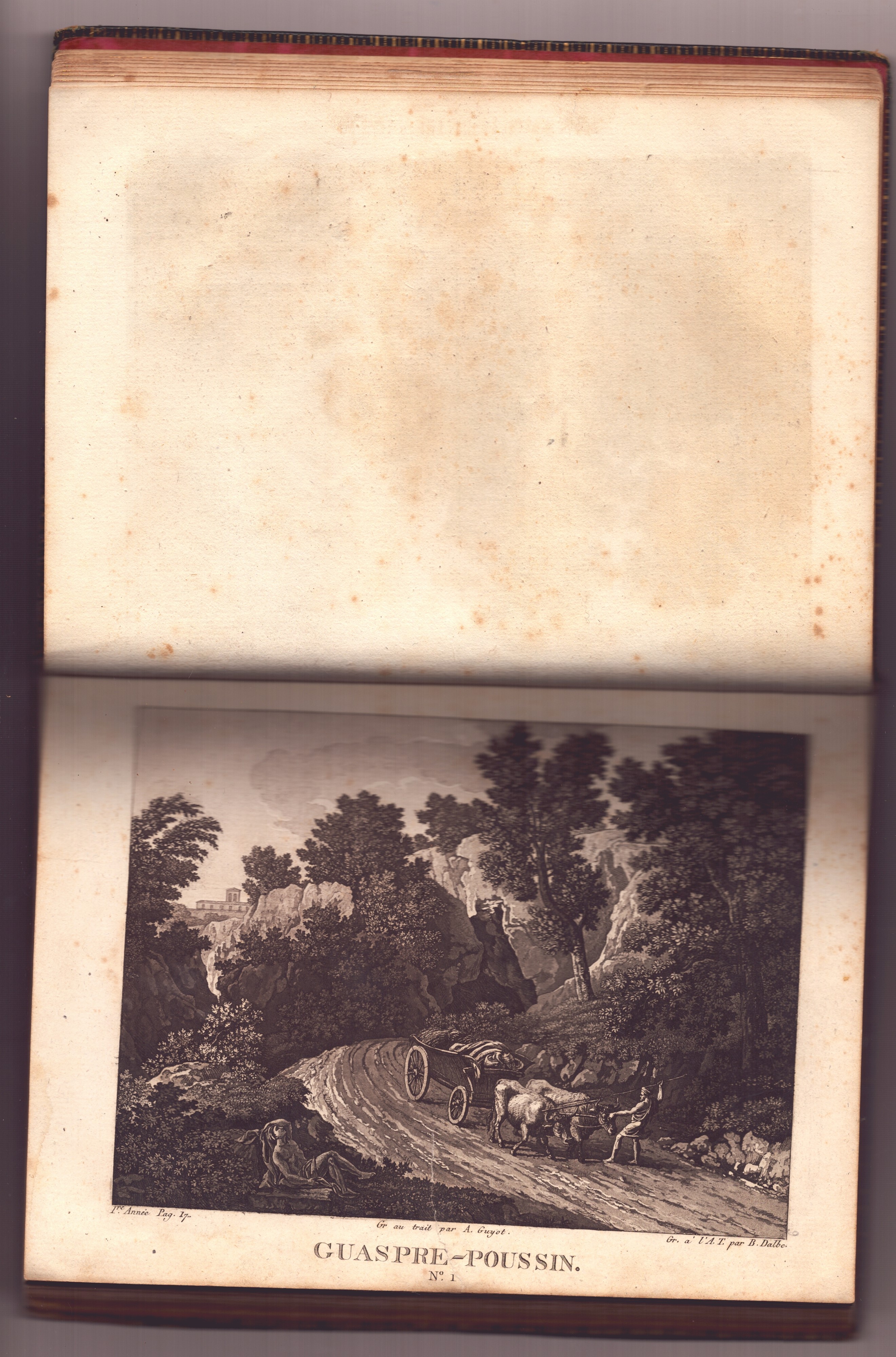 Album in 4° contenente 90 incisioni all'acquaforte di valenti incisori francesi