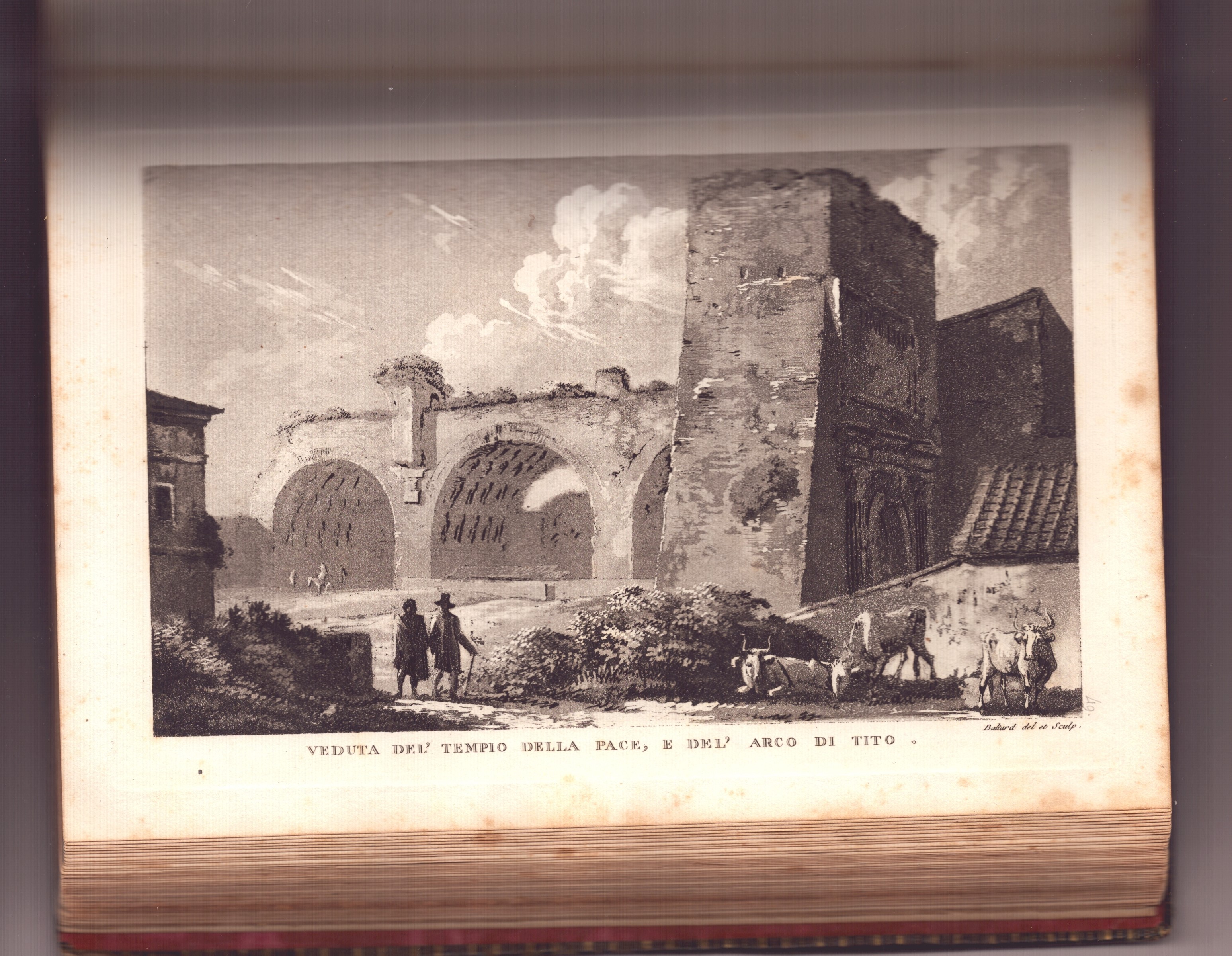 Album in 4° contenente 90 incisioni all'acquaforte di valenti incisori francesi