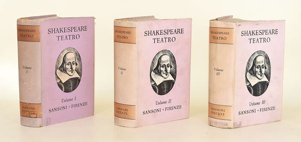 Shakespeare: Teatro, Sansoni (3 volumi)