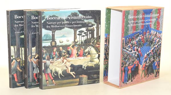 Boccaccio visualizzato / Branca / Einaudi n. 1017/1200 (3 volumi)