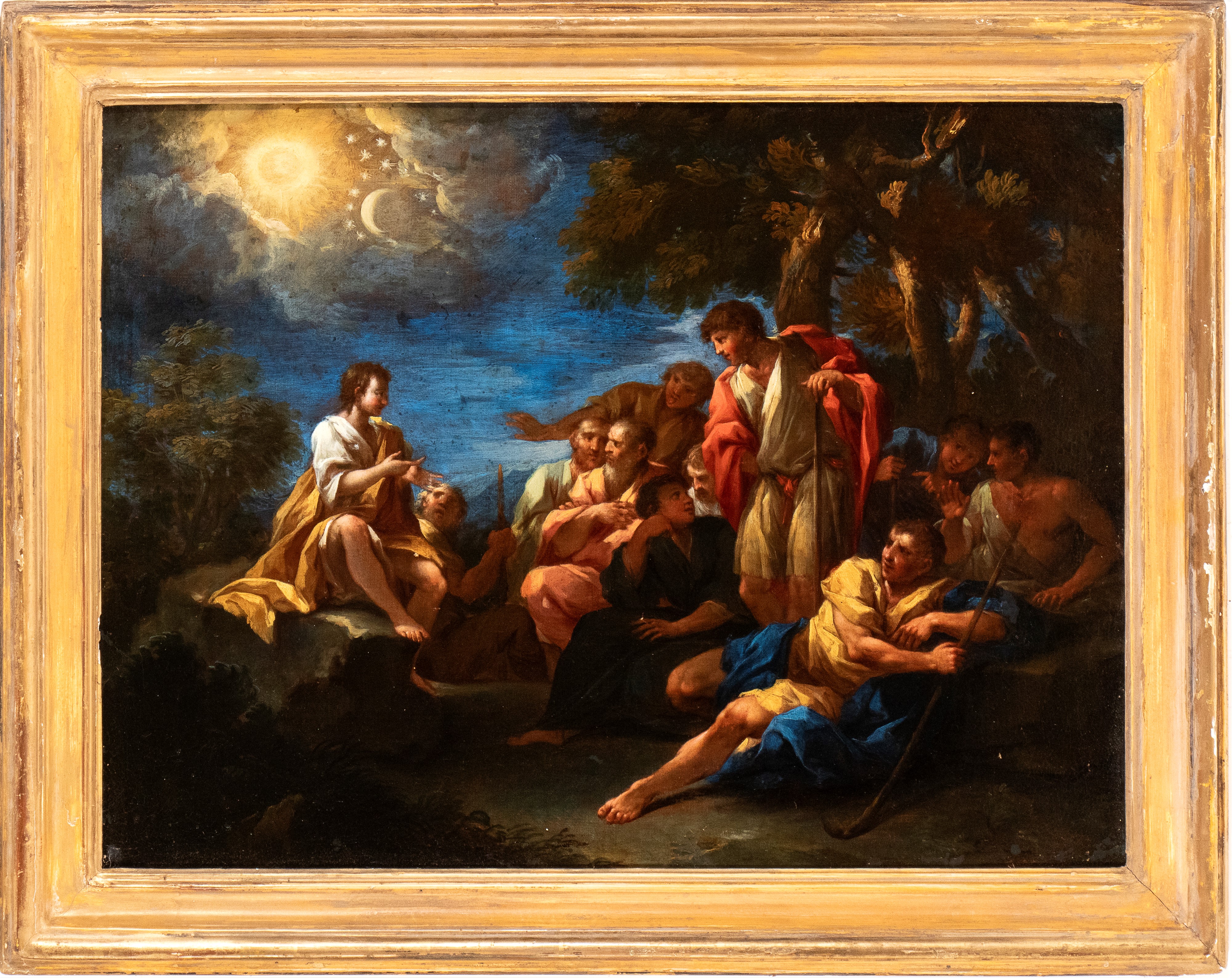 Artista Attivo a Roma, Seconda Metà XVII Secolo - Opera anonima, Giuseppe racconta il suo sogno a...