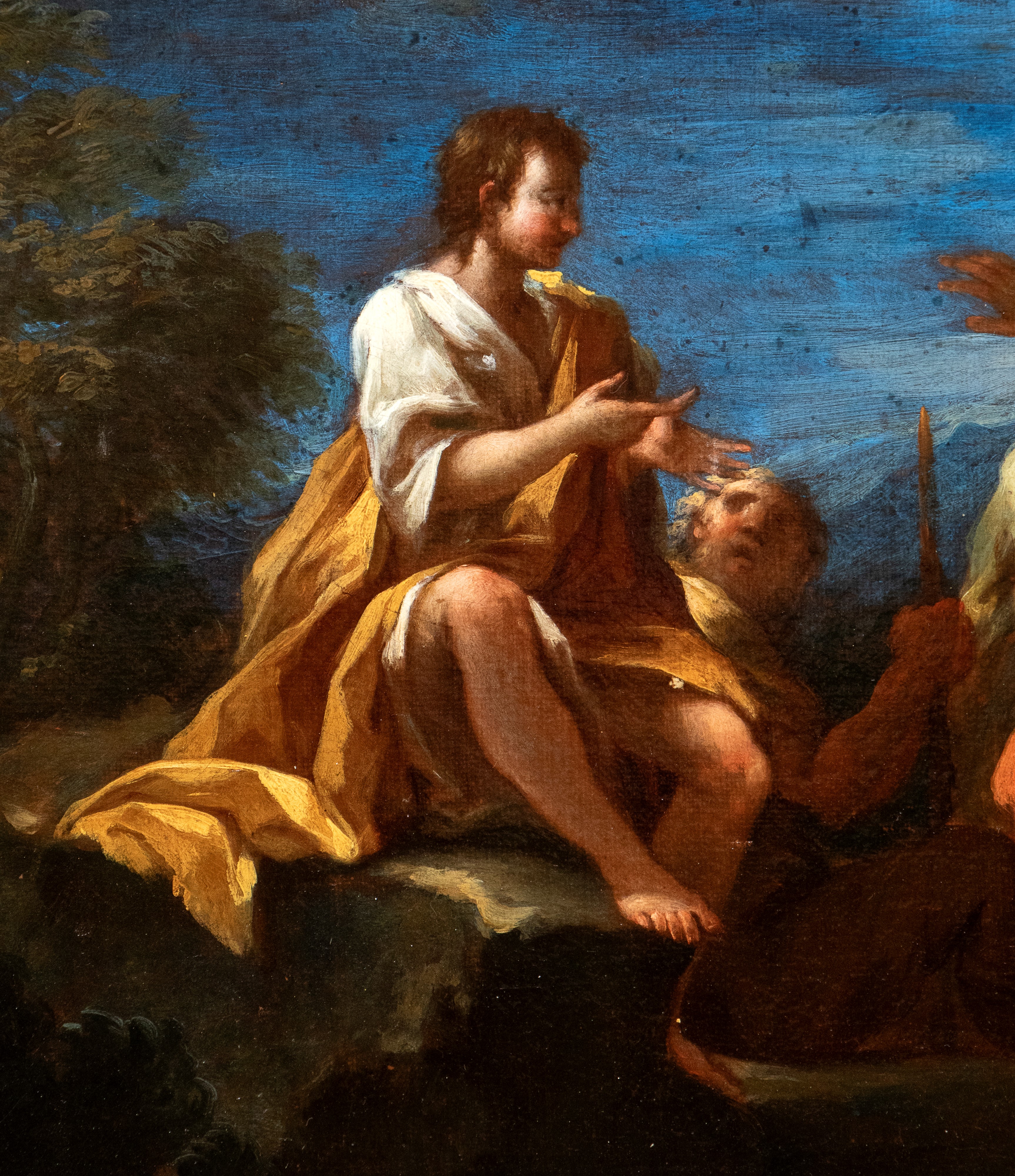 Artista Attivo a Roma, Seconda Metà XVII Secolo - Opera anonima, Giuseppe racconta il suo sogno a...