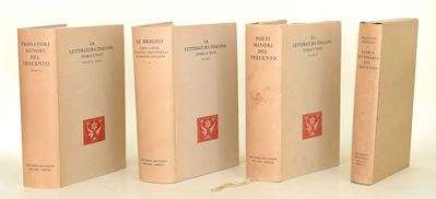 Ricciardi Editore, Trecento: Quattro volumi rilegati in tela con sovraccoperta