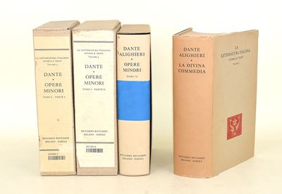 Ricciardi Editore, Opere Minori di Dante (4 volumi)