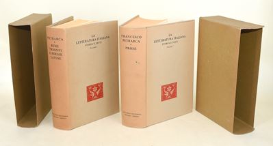 Ricciardi Editore, Petrarca: Rime, Trionfi e Poesie latine, Prose