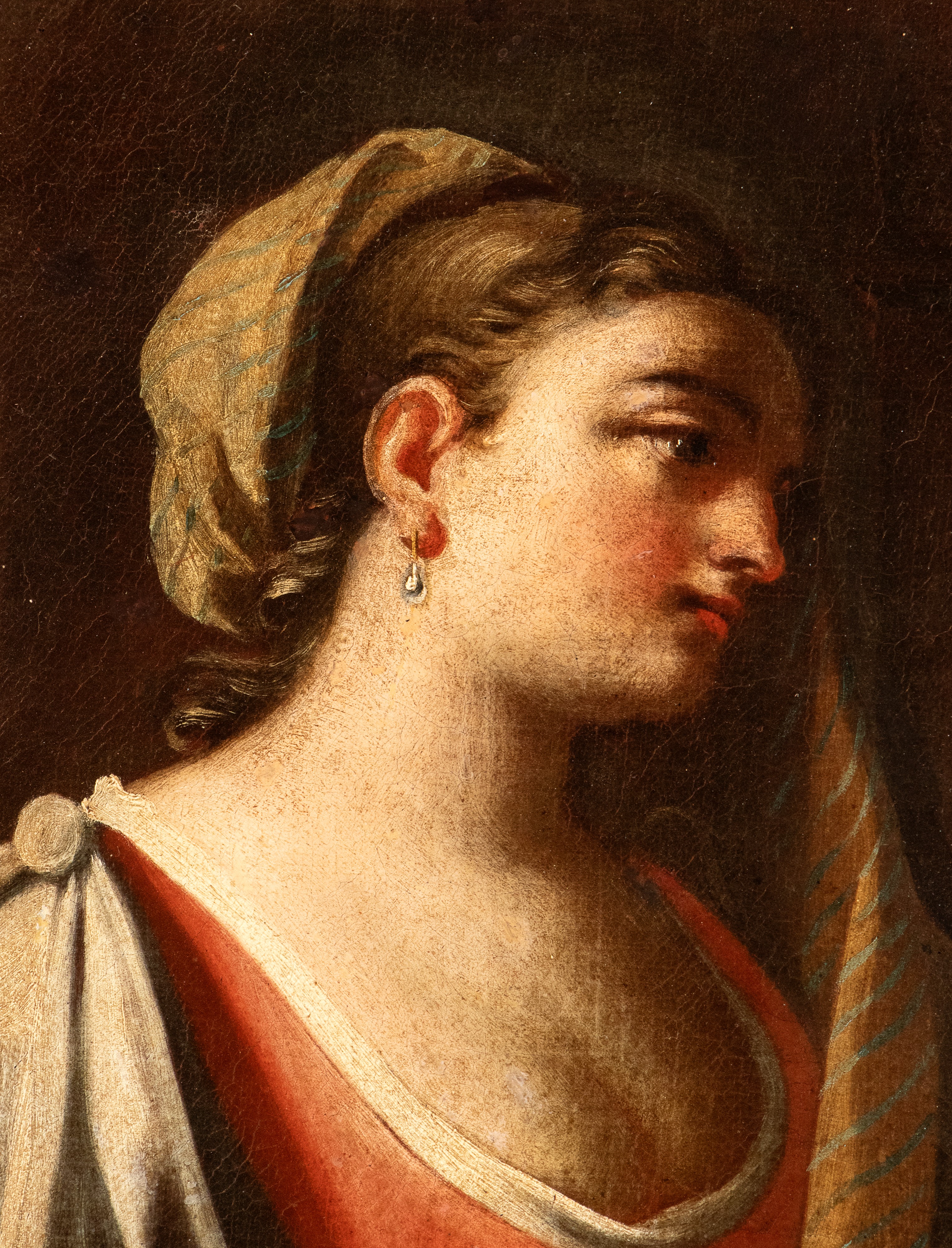 Scena allegorica con banchetto