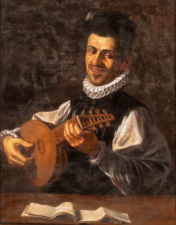 Jusepe de Ribera - Lut player or Allegory of Hearing