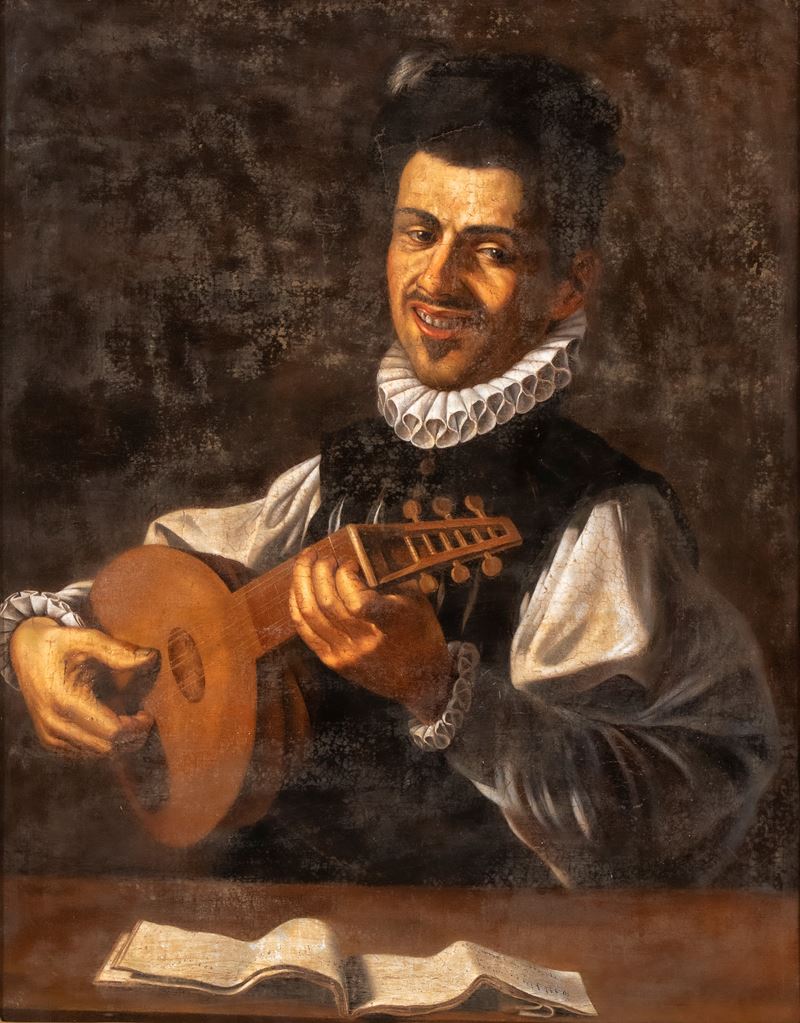 Suonatore di liuto o Allegoria dell'Udito