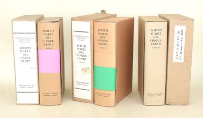 Ricciardi Editore, Scritti d'arte del Cinquecento, 3 volumi