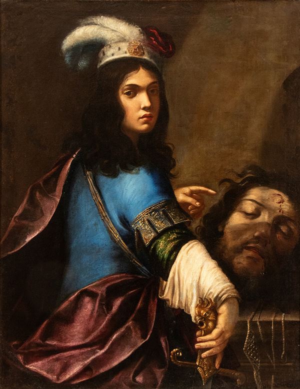 Artista fiorentino, metà XVII secolo - David with the Head of Goliath