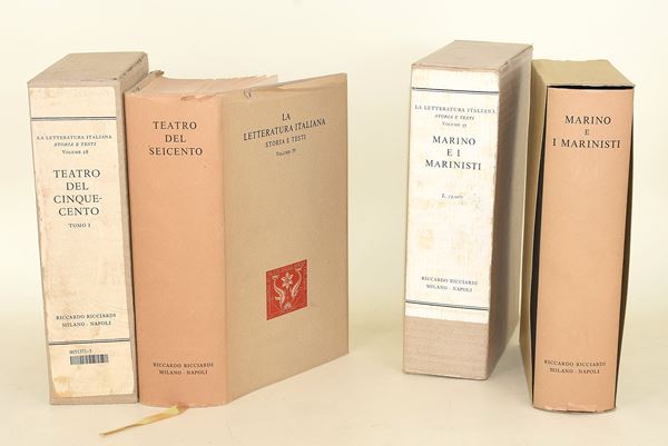 Ricciardi / Marino - Teatro del '500 e del '600 (3 volumi)