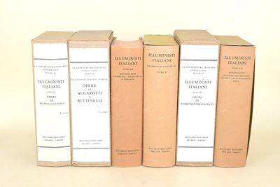 Ricciardi Editore, Illuministi italiani (6 volumi)
