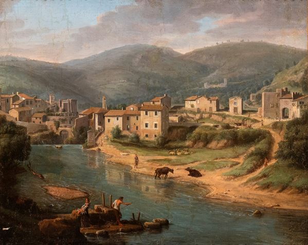 Gaspar  van Wittel - View of Tivoli 