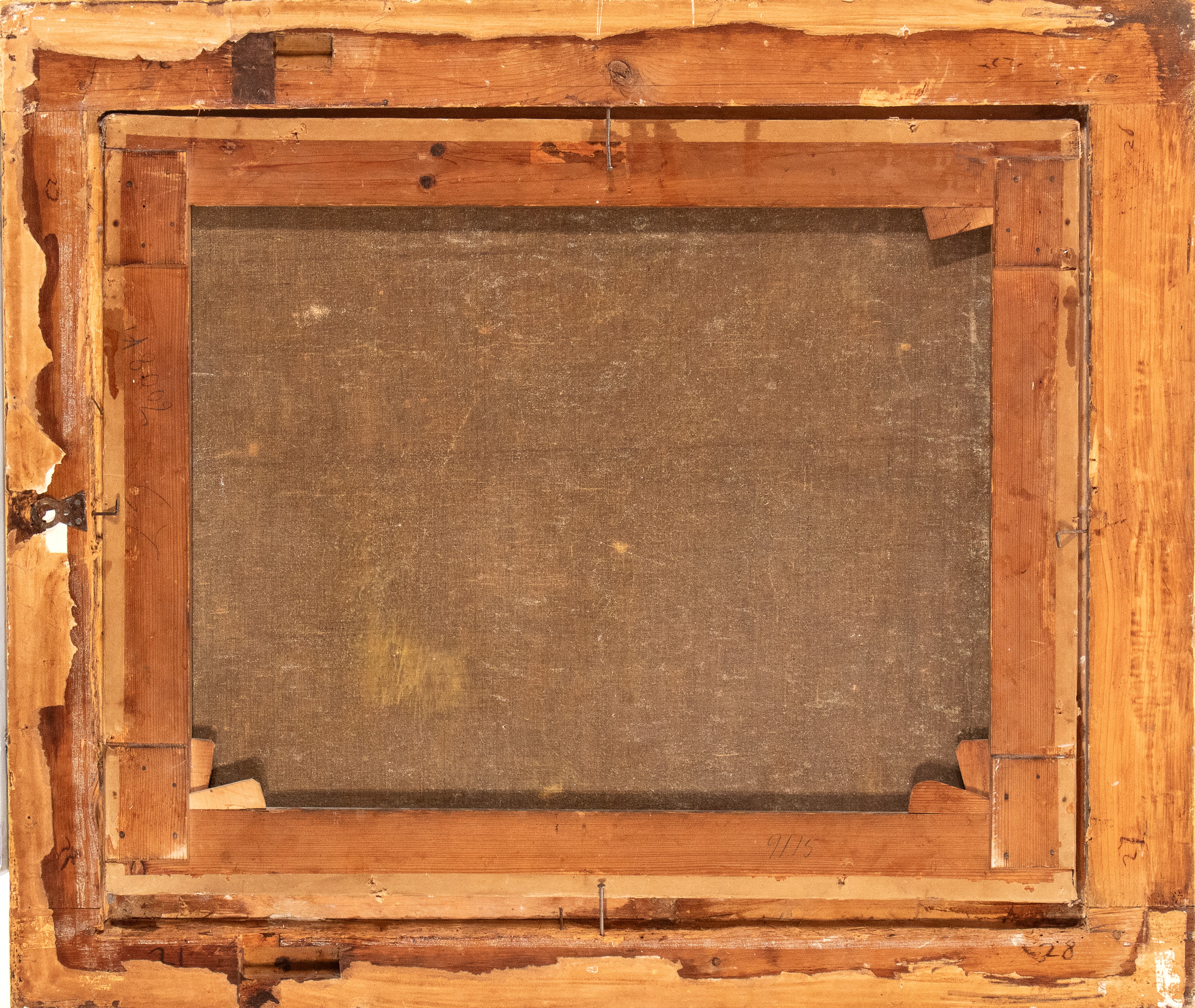 Veduta di Tivoli con l'Aniene prima della cascata