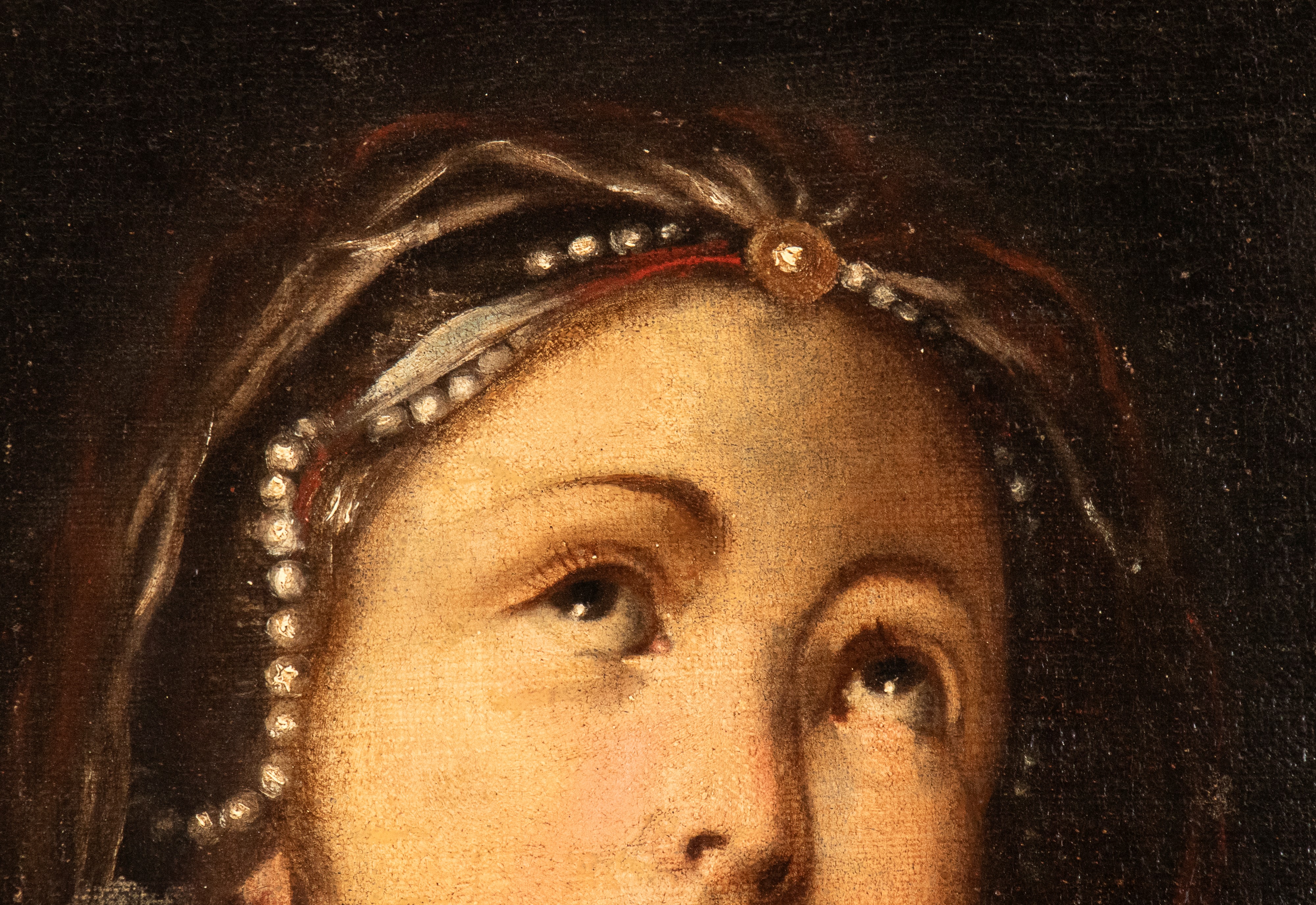 Ritratto di fanciulla con copricapo e orecchini di perla