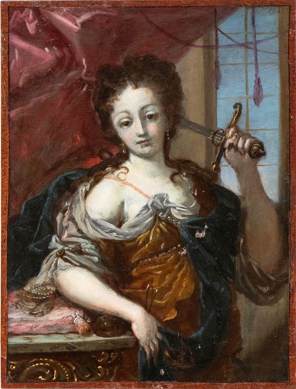 Artista emiliano, XVIII secolo - Allegory of Justice