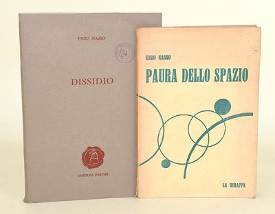Nasso Enzo, Paura dello Spazio e Dissidio con dedica autografa