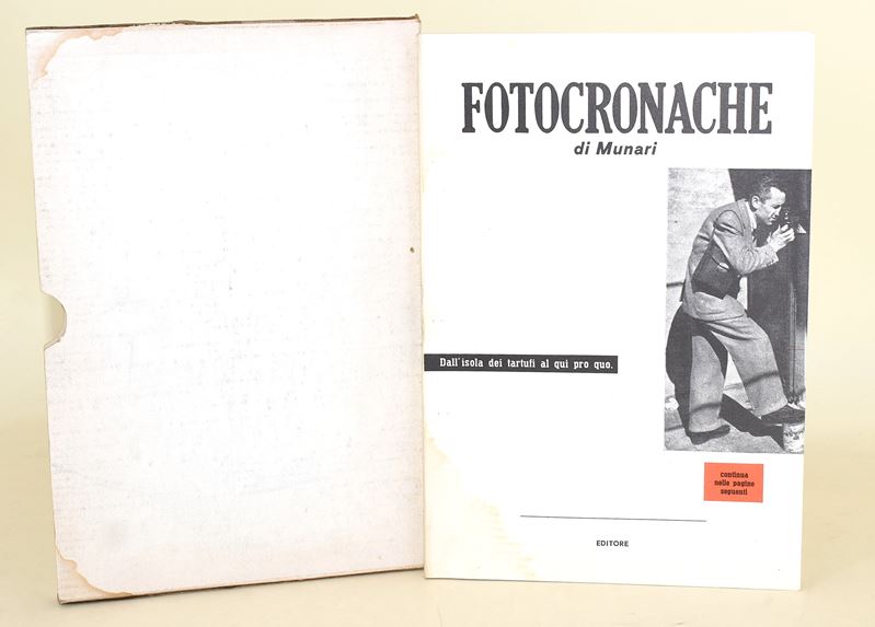 Bruno Munari, Fotocronache con Dedica