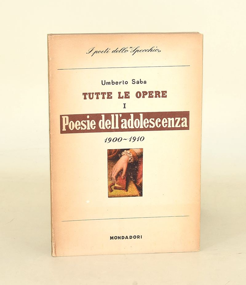 Saba, Poesie dell'adolescenza - Prima edizione, 1949