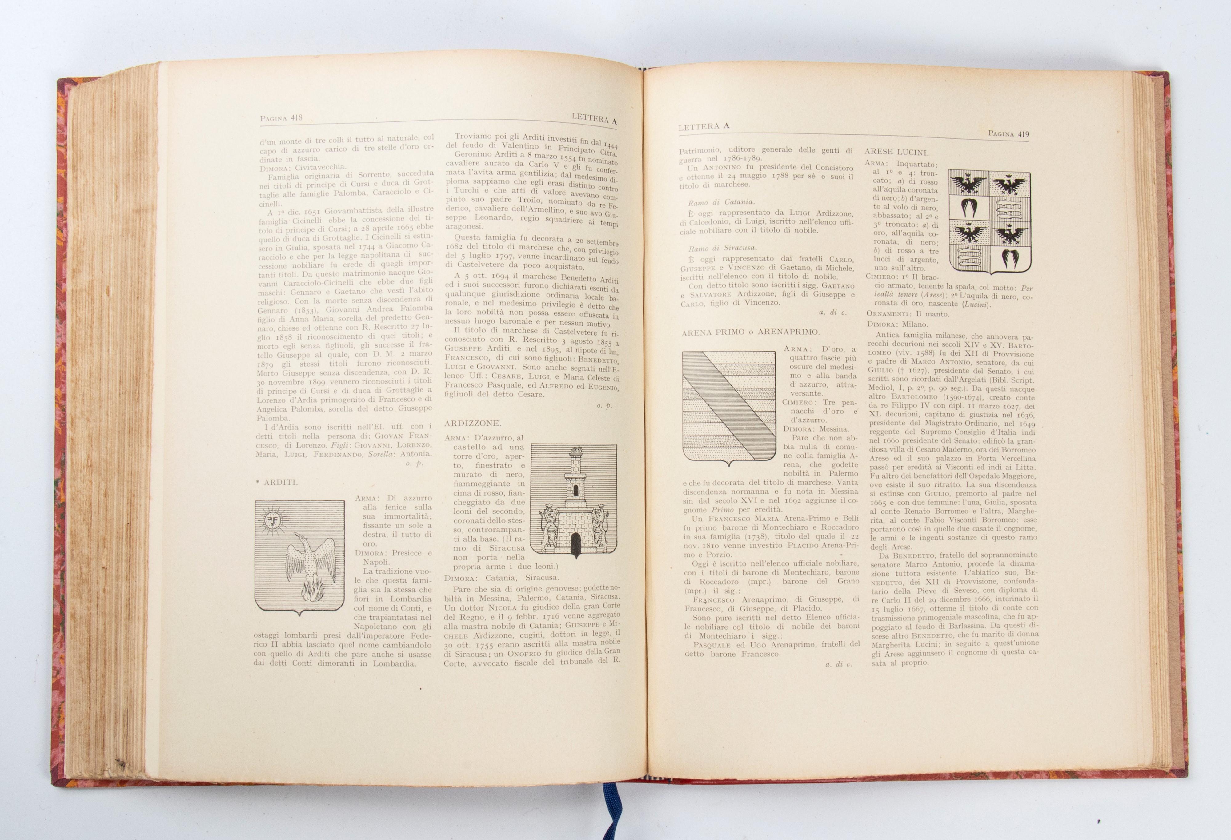 SPRETI Vittorio. Enciclopedia storico-nobiliare italiana