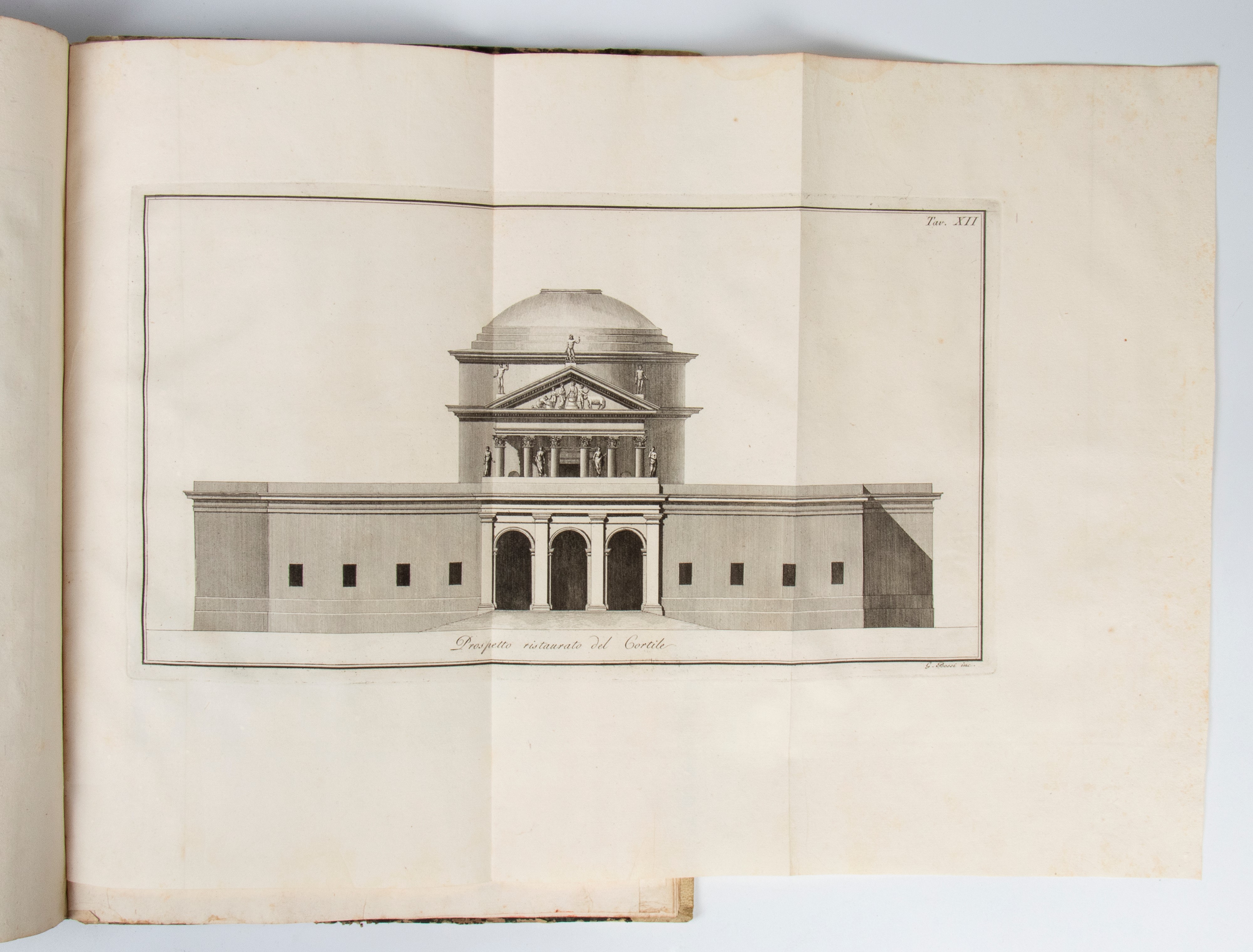 BIANCONI Lodovico. Descrizione dei circhi particolarmente di quello di Caracalla e dei giochi in ...