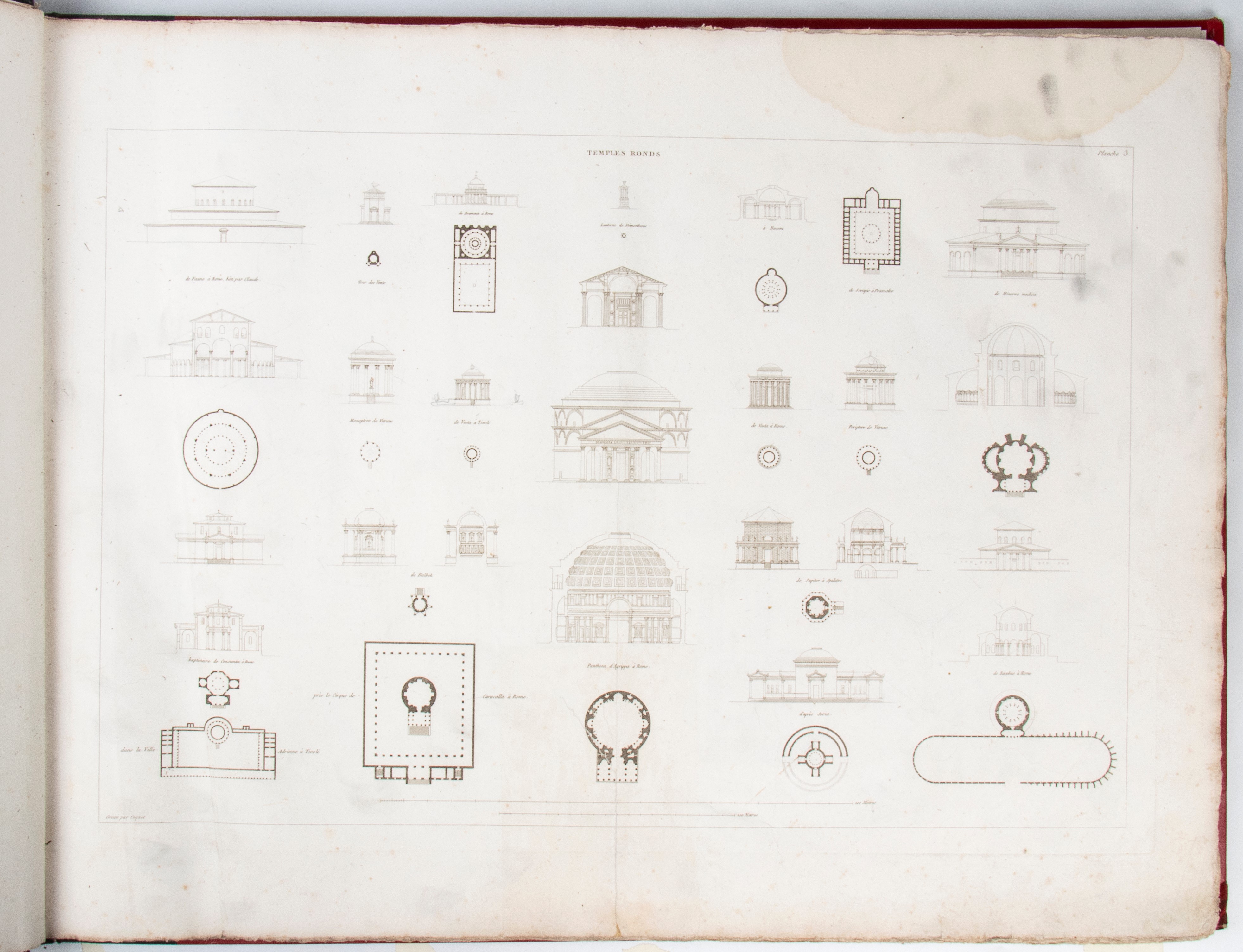 DURAND Jean Nicolas. Recueil et Parallèle des édifices en tout genre, anciens et modernes. Remarq...