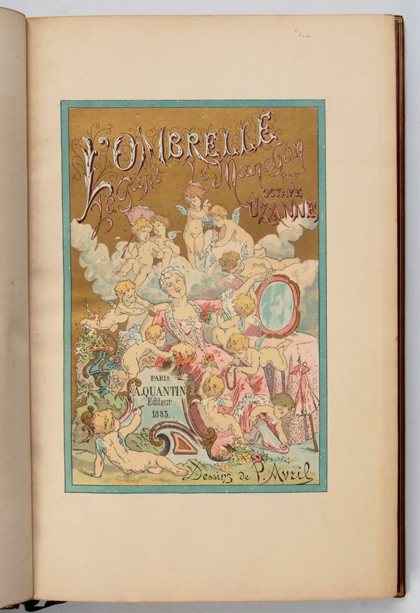 UZANNE Octave. Umbrella. Dessins de Paul Avril