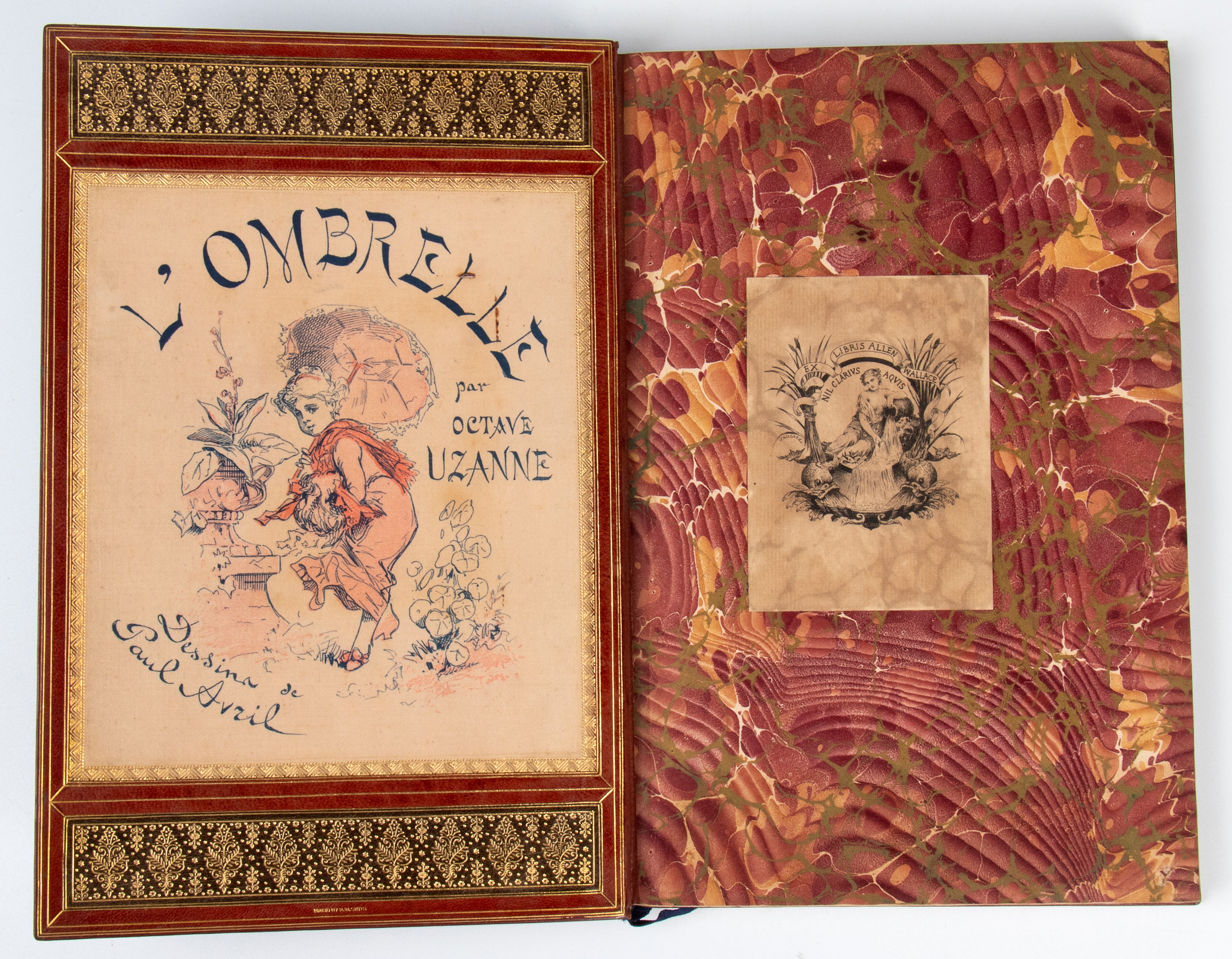 UZANNE Octave. Umbrella. Dessins de Paul Avril