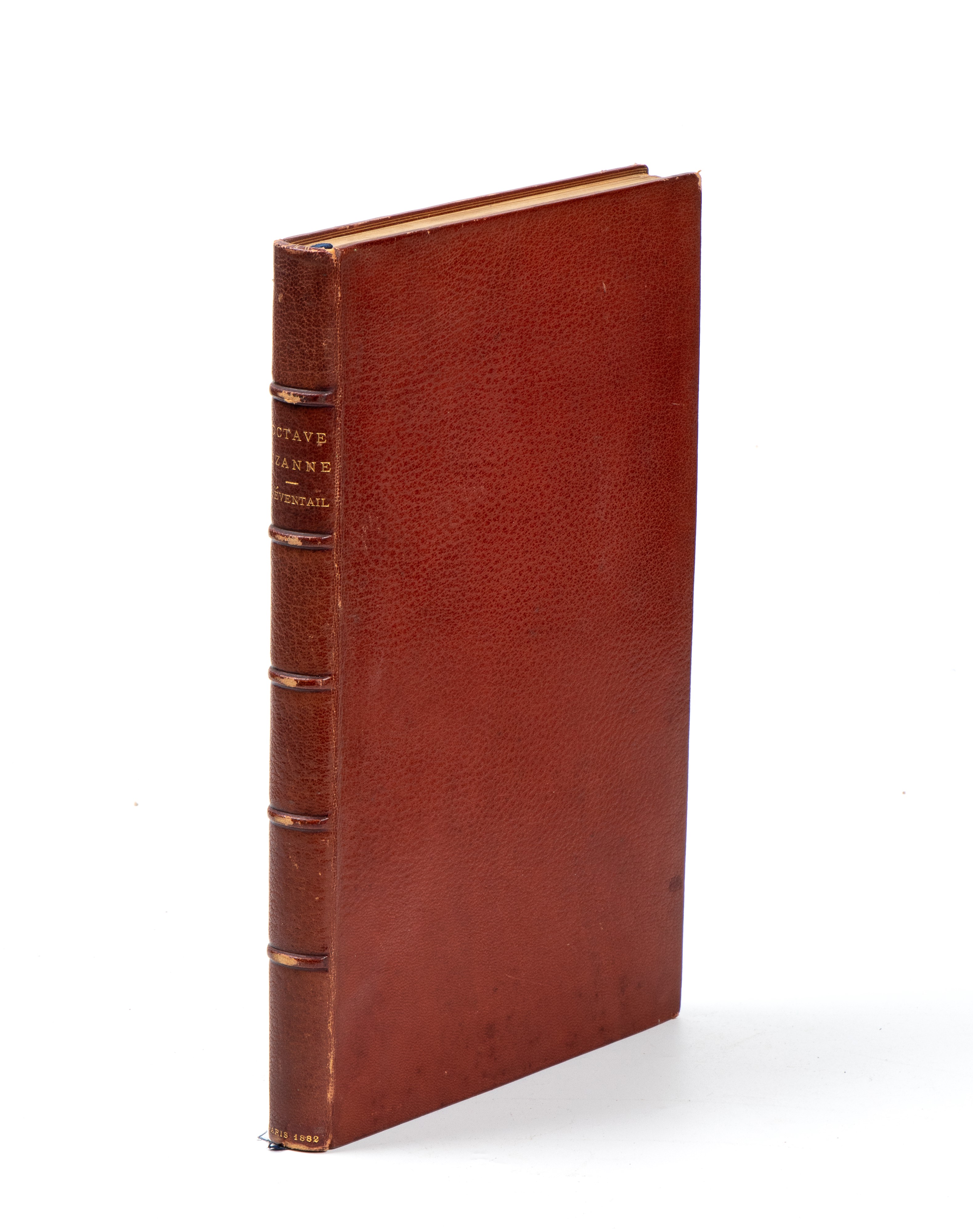 UZANNE Octave. Eventail. Dessins de Paul Avril