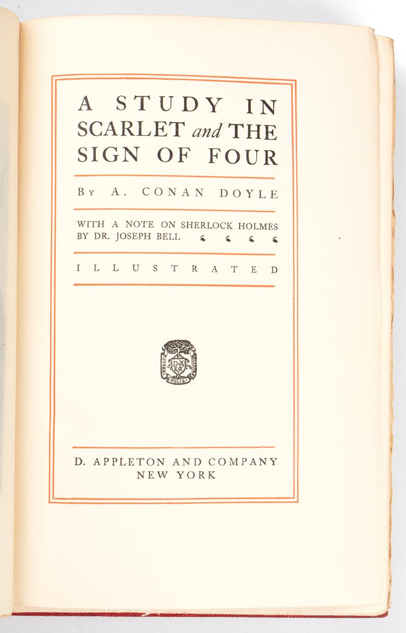 CONAN DOYLE A. Works of Arthur Conan Doyle with preface and notes by the author and photogravures...