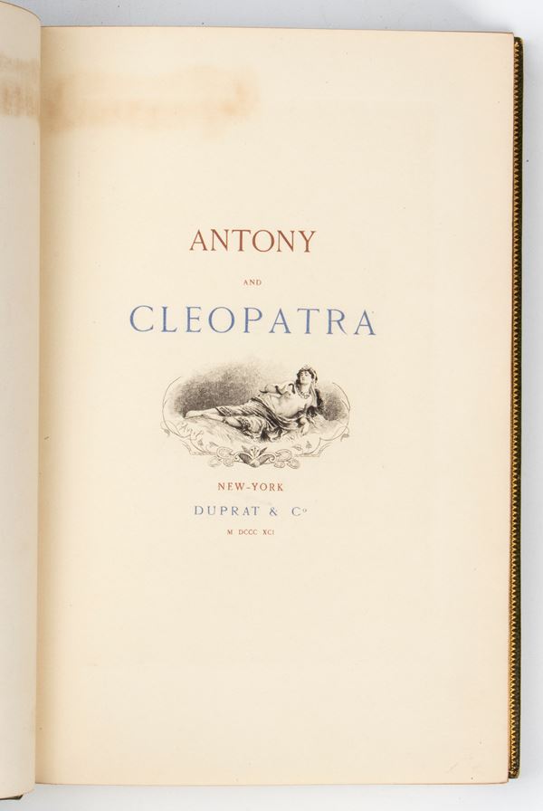 SHAKESPEARE William. Antony and Cleopatra