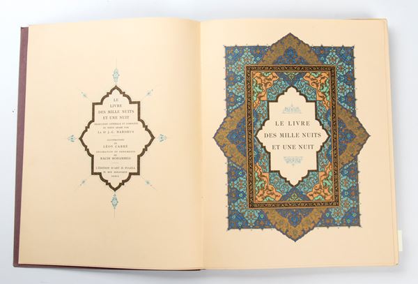 CARRE’ Leon. LE LIVRE  DES MILLE NUITS ET UNE NUIT
