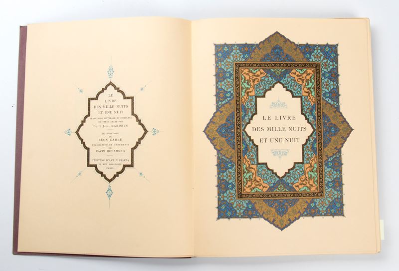CARRE’ Leon. LE LIVRE DES MILLE NUITS ET UNE NUIT