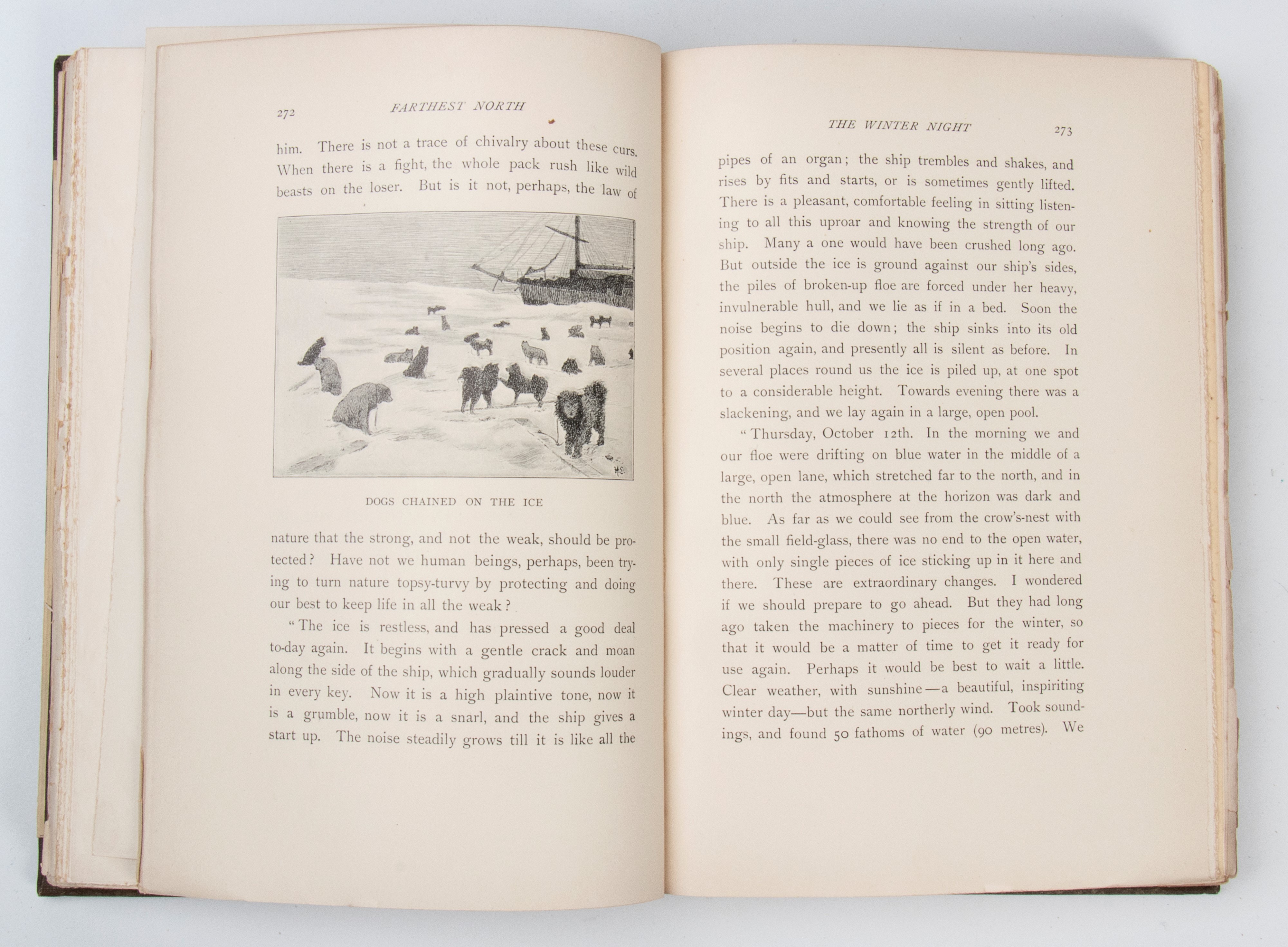 NANSEN Fridtjof. Farwest North being a record of a voyage of exploration of the ship