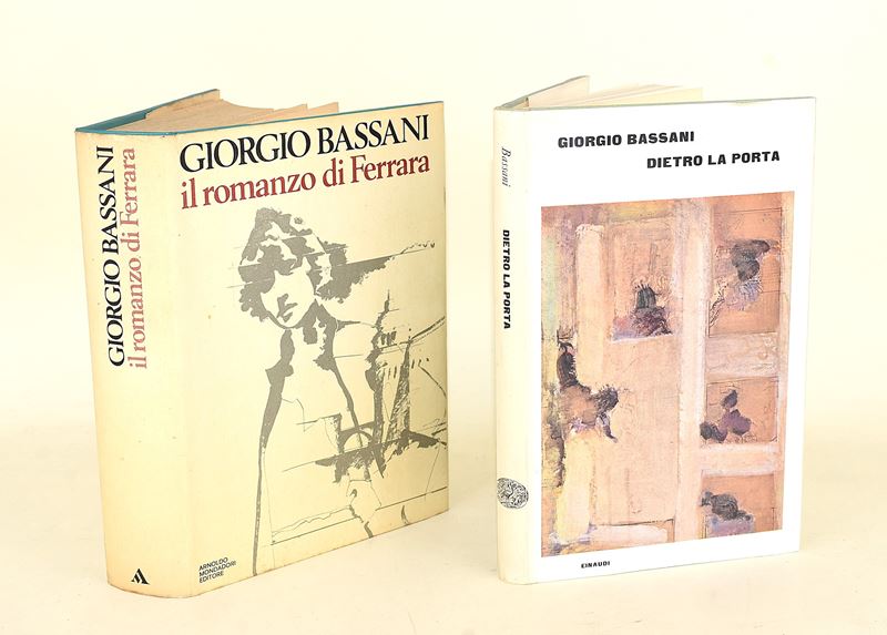 BASSANI, 'Il romanzo di Ferrara' e 'Dietro la porta', edizioni Mondadori