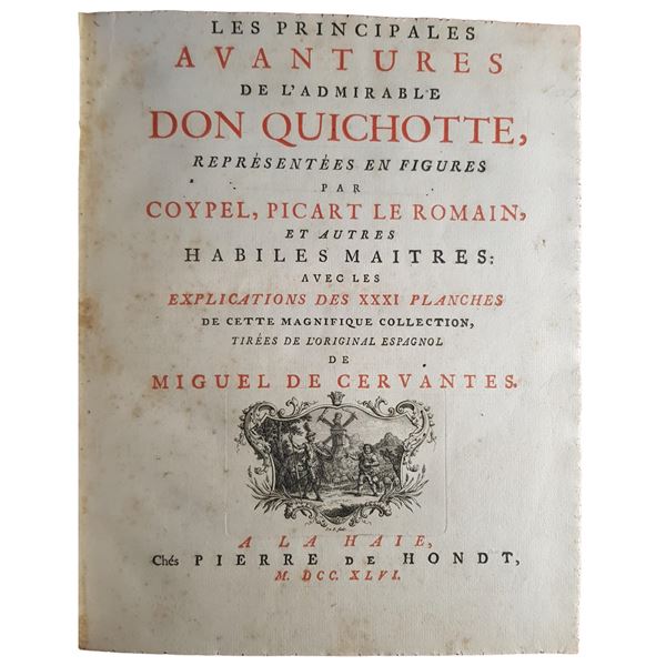 MIGUEL DE CERVANTES. Les principales avantures de l’admirable Don Quichotte