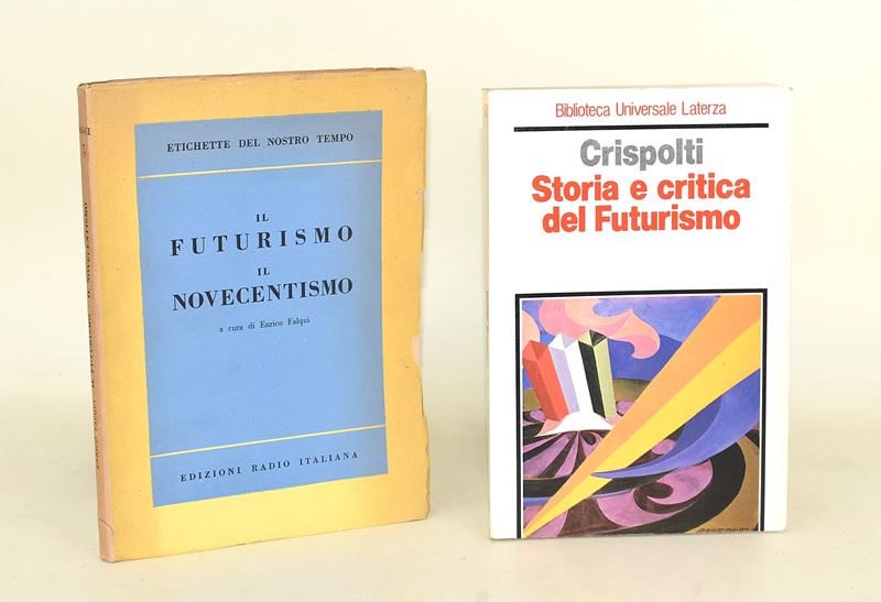 Crispolti, Storia e critica del Futurismo e Falqui, Il Futurismo. Il Novecentismo (2 volumi)