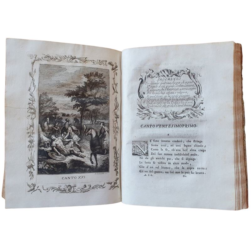 LUDOVICO ARIOSTO. Orlando Furioso di M. Lodovico Ariosto. Tomo I. [IV.]