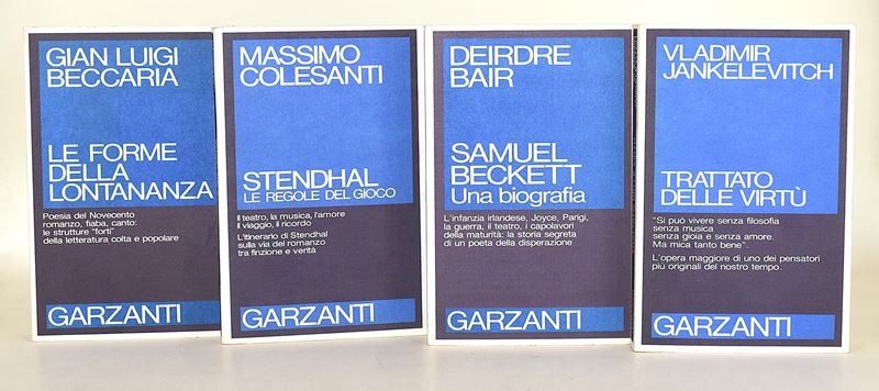 Colesanti, Stendhal. Le regole del gioco - Beccaria, Le forme della lontananza - Bair, Samuel Bec...
