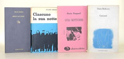 Mario Soldati, Boccaccino; Dario Bellezza, Angelo; Julien Green, Ciascuno la sua notte; Dario Pas...