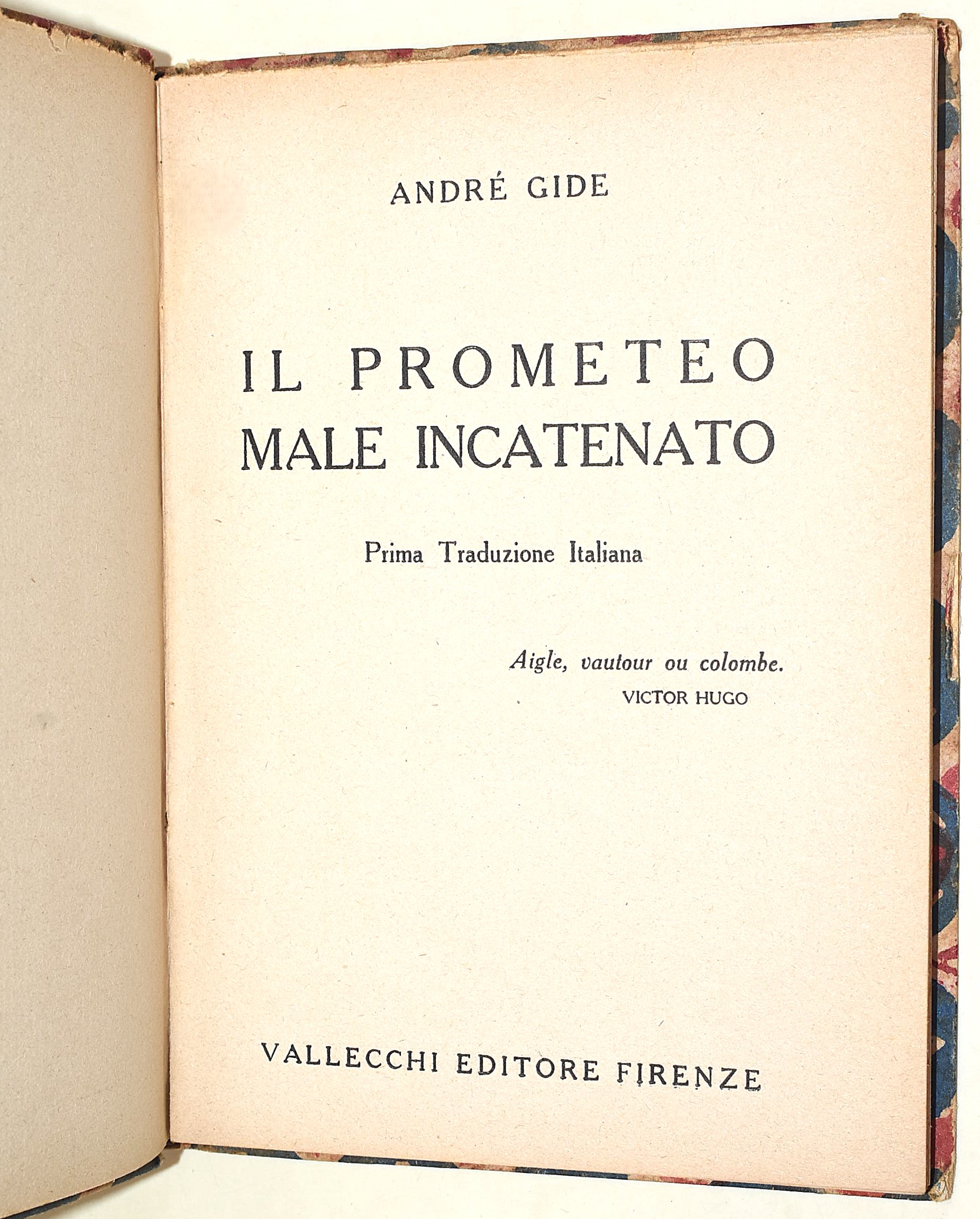 Gide, Morselli, Salaverria, Soffici - Selezione di volumi rari