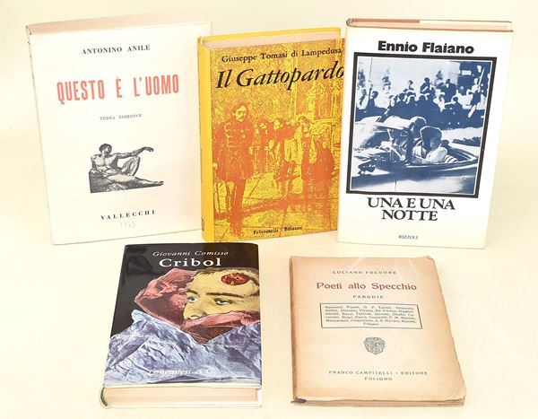 Tomasi - Anile - Comisso - Flaiano - Folgore (5 volumi)